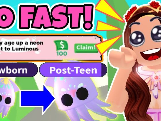 How To AGE UP Pets FASTER In Adopt Me 😱